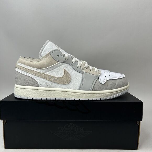 Nike Shoes Air Jordan 1 Low SE Craft Inside Out “Tech Grey” 2024 - Picture 4 of 8